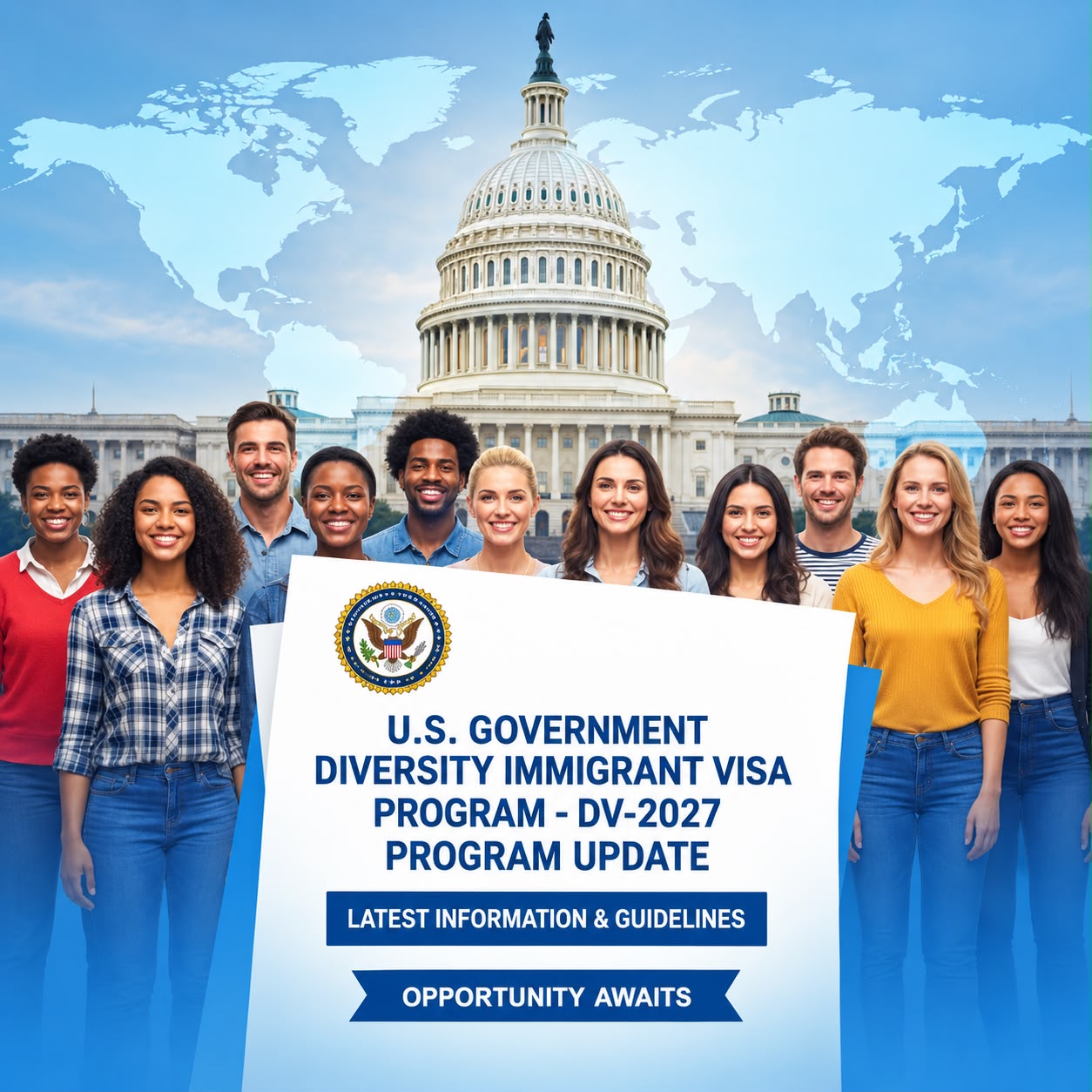 The U.S. Government Just Released an Update on the Diversity Visa (DV) Lottery Program for this Year, DV-2027.